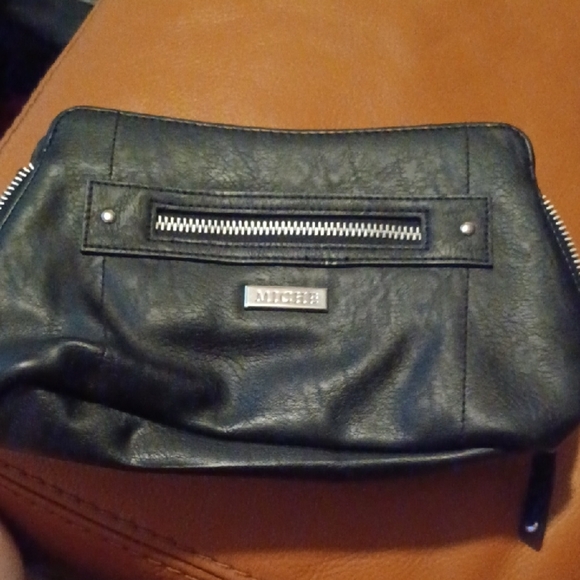 🏍black MICHE FAUX leather Bag - Picture 2 of 8